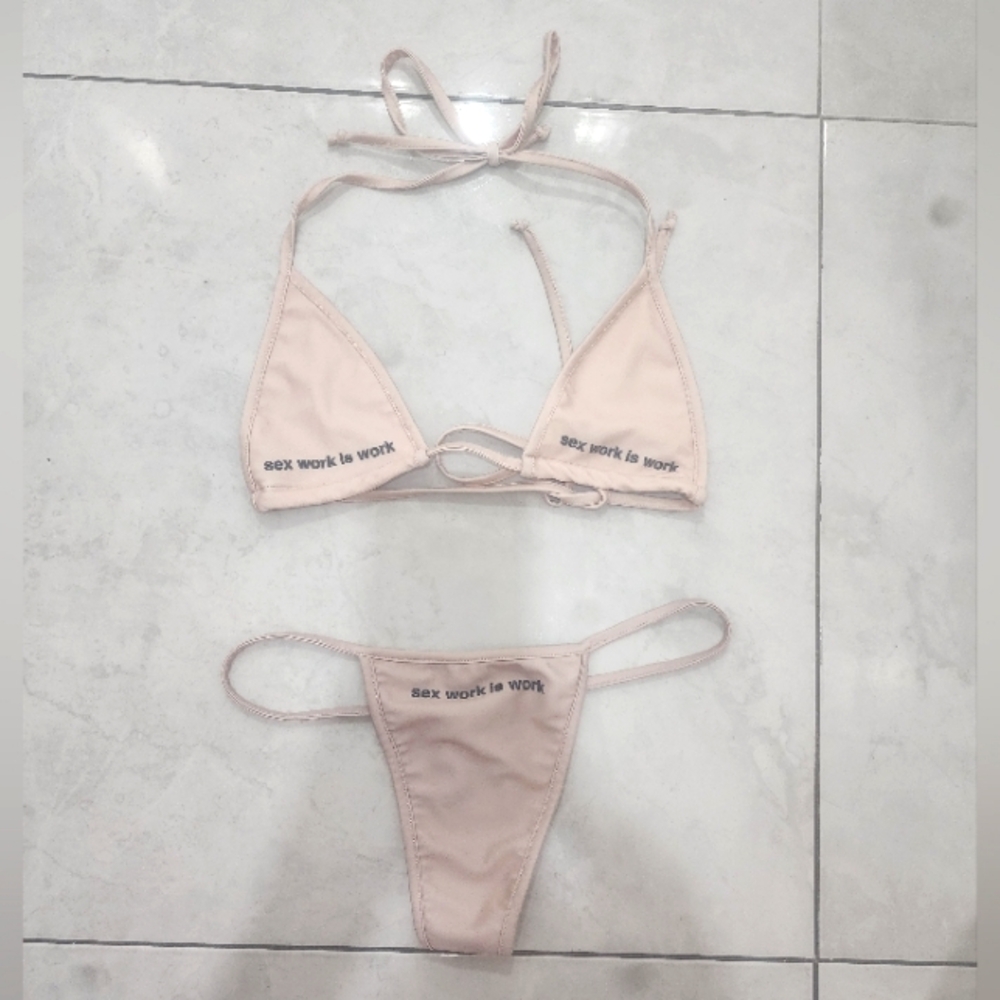 Exotic dance bikini